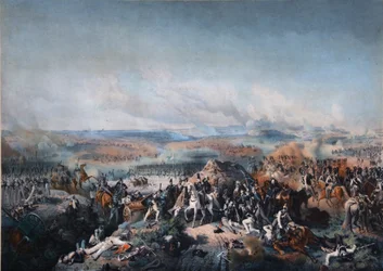 La bataille de Borodino le 26 août 1812, premier quart du 19ème siècle