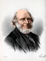 John Russell, 1er comte Russell, homme politique whig et libéral anglais, vers 1890