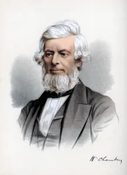 William Chambers de Glenormiston, éditeur et politicien écossais, vers 1890