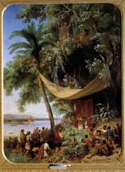 La première messe en Amérique