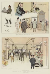 Manières occidentales, dans un hôtel de la Cinquième Avenue, New York