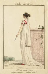 Il ne vient pas ! (Coiffure étrusque. Ceinture en X)