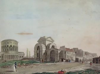 Barrière du Faubourg Saint-Martin, 1809