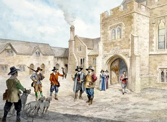 Château de Farleigh Hungerford, vers 1660, vers 1990-2010