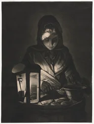 La Femme aux huîtres, 1769