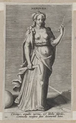 Mensura, de Prosopographia, vers 1585-90