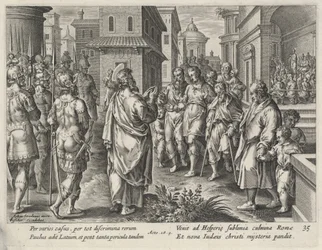 Saint Paul prêchant à Rome