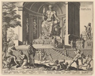 Olympy Iovis Simulacrum (La statue de Jupiter à Olympie)