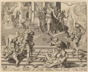 La destruction du temple de Baal et le massacre de ses prêtres