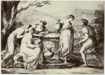 A. Kauffman, Rebecca au mur