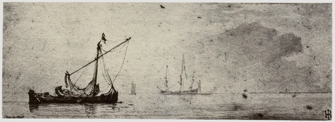 Van der Velde, Une barge