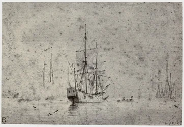 Willem van der Velde, Navigation