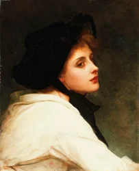 Le chapeau noir, 1892