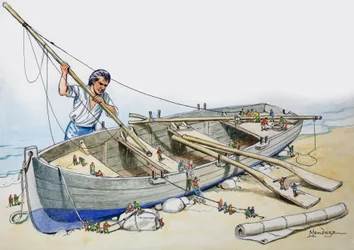 Les voyages de Gulliver, extrait du "Trésor".