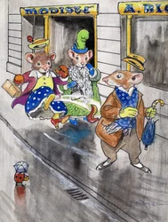 La souris de la ville et la souris de la campagne