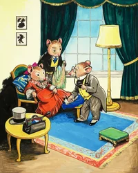 La souris des villes et la souris des champs