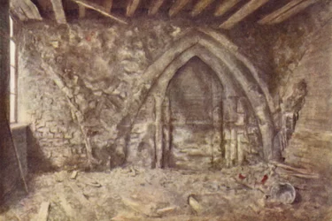 Arches médiévales, Ireland Yard, Blackfriars, 1900