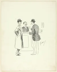 Un bar à boissons
