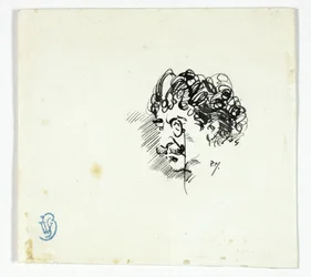 Esquisse de la tête de Whistler