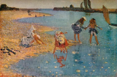 Enfants pataugeant, 1891