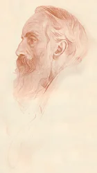 Étude de profil, vers 1921
