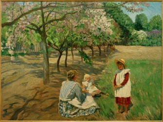 Jour de printemps à Stolpe