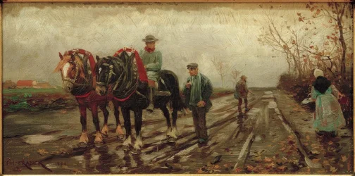 Attelage de chevaux