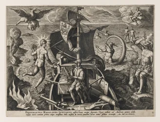 Ferdinand Magellan Lusitanus Americae Retectio, 1591