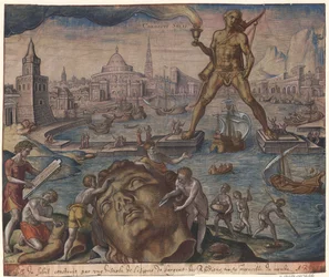 Le Colosse de Rhodes de la série Les Huit Merveilles du Monde d