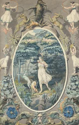 La joie de la chasse, 1808-9