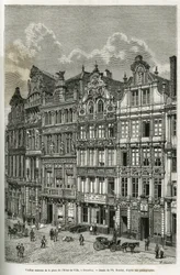 Vieilles maisons sur la place de l