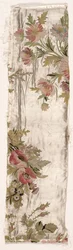 Fragment de couverture, vers 1760-1770