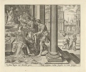 Esther apprend de ses servantes que Mardochée porte des vêtements de deuil