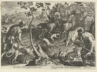 Chasse aux cerfs avec des pièges