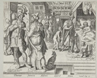 Jonadab conseillant Amnon