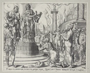 Judith montrant la tête d