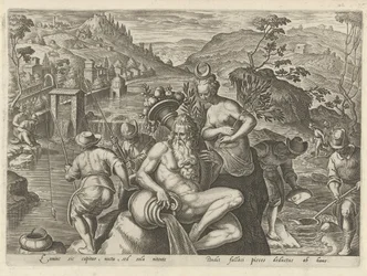 Pêche nocturne à la ligne (Jachttaferelen, In quibus omne genus venationis, aucupij, piscatusque)