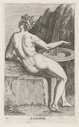 Nymphe des eaux Aganippe