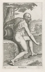 Nymphe des eaux Vénus Acidalia (Stroom- en waternimfen)