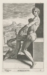 Dieu de la mer Portunus