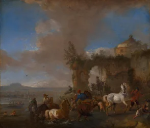 Abreuvoir pour chevaux