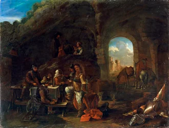 Scène de taverne, vers 1640-1665