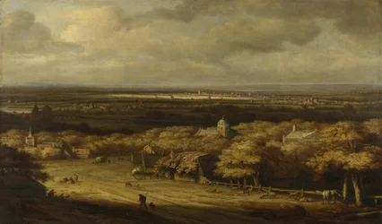 Un paysage étendu, vers 1670