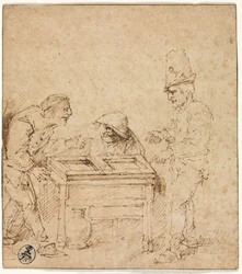 Les Joueurs de Tric-Trac, vers 1660