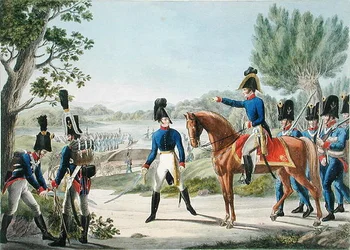 Les nouveaux Pontonniers Impériaux Royaux Autrichiens après les guerres napoléoniennes, vers 1820
