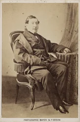 Portrait du compositeur Gioachino Antonio Rossini