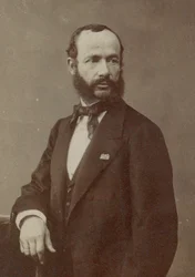 Portrait du violoniste et compositeur Henri Vieuxtemps 1820-1881, années 1870