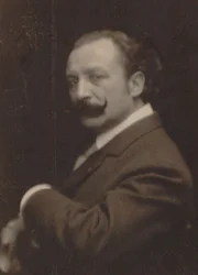 Portrait du compositeur Xavier Leroux 1863-1919, 1910