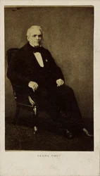 Portrait du dramaturge et librettiste Eugène Scribe 1791-1861, 1860-1861