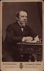 Portrait du compositeur Michael William Balfe 1808-1870